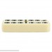 Double Six Dominoes Set 2 Pack of Classic 28 Pieces Ivory Domino Tiles in Durable Plastic Storage Case for Table Game B077Z4NDJW
